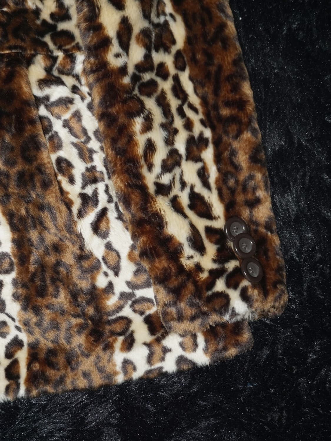 (cormflake) punk leopard fur jacket  상품이미지7