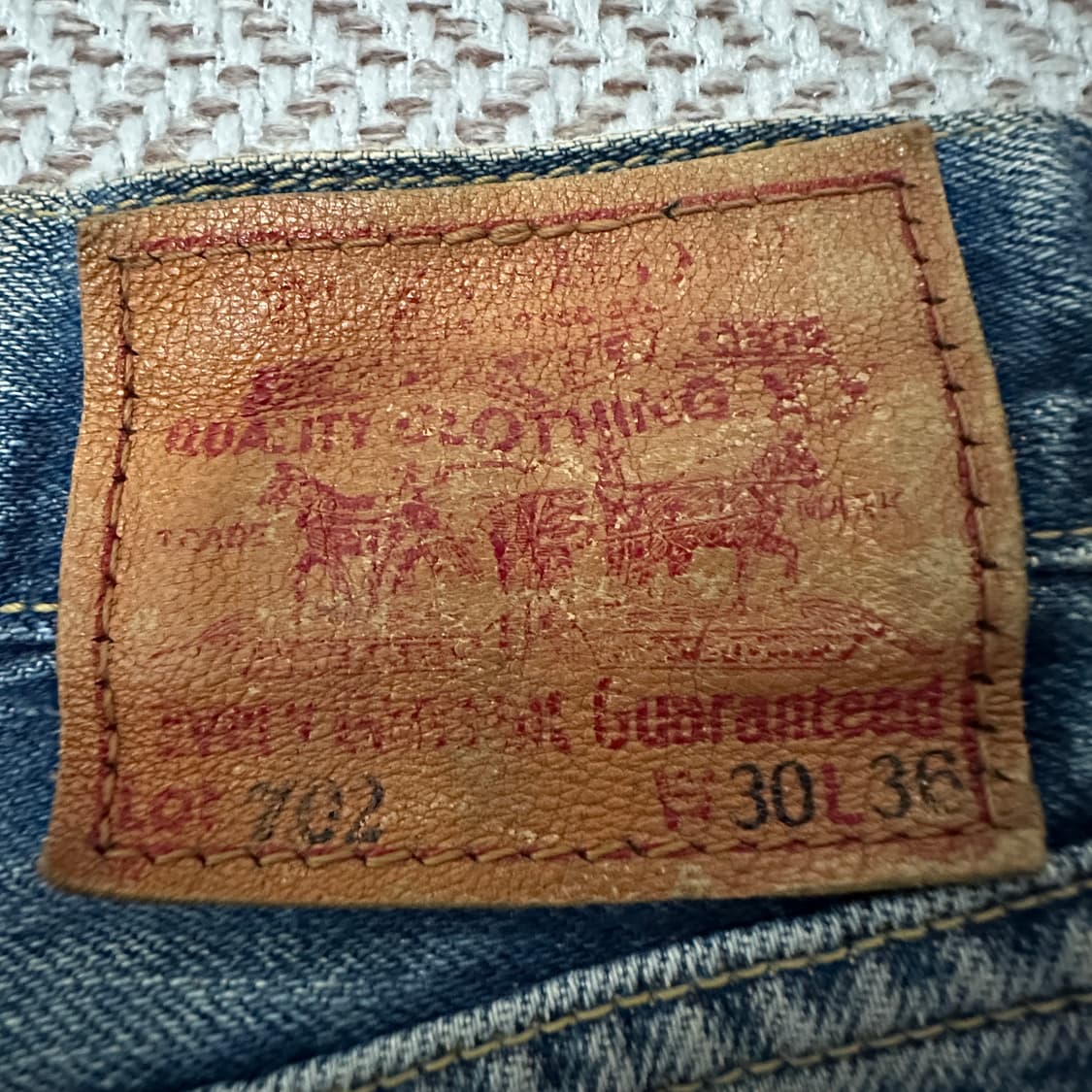 LEVI'S 702XX 90's japan made selvedge 상품이미지4
