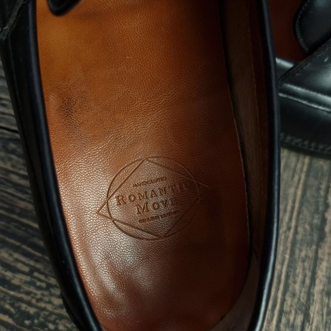 [로맨틱무브] 레더 페니 로퍼 블랙 M18597 상품이미지8