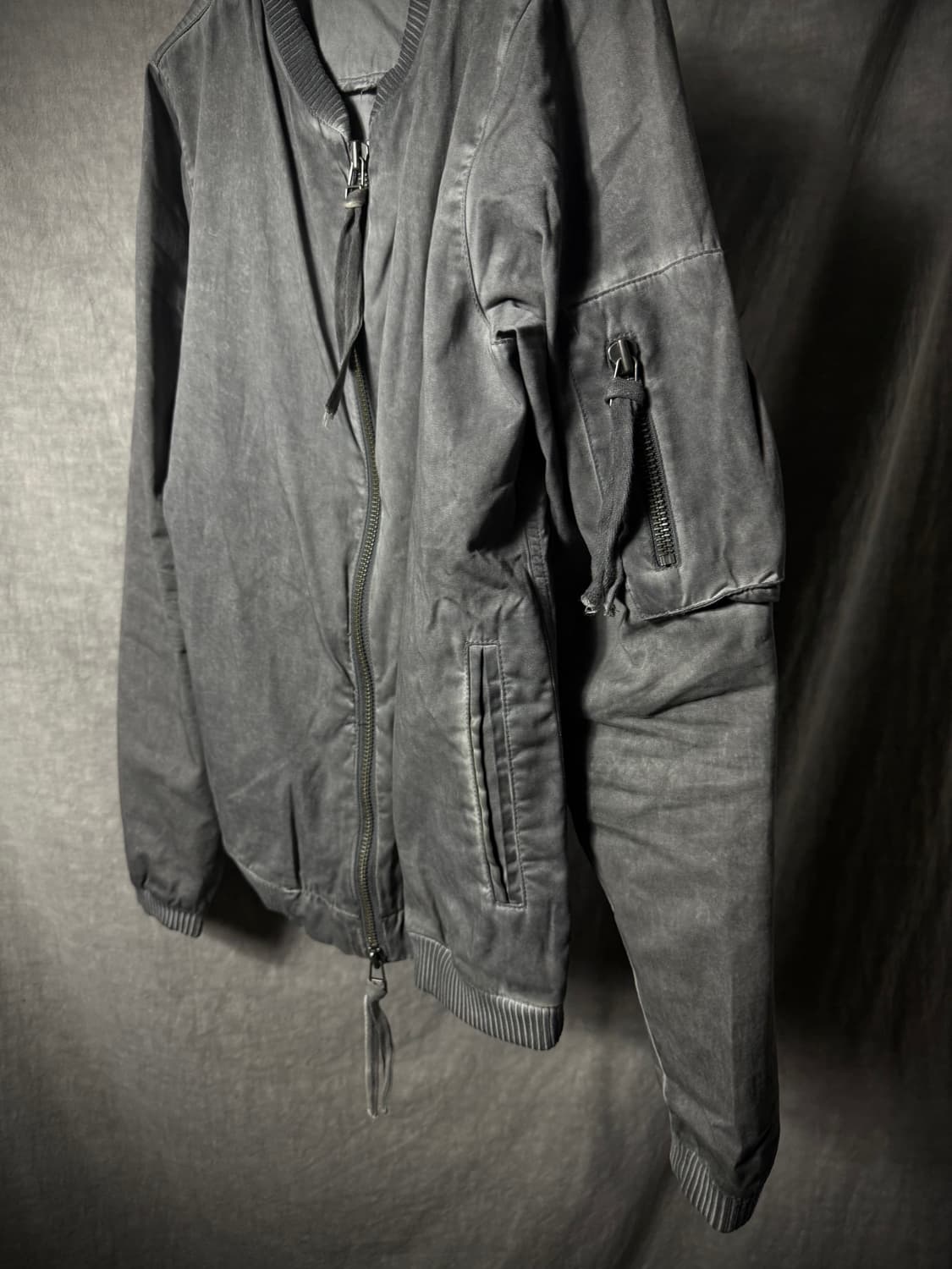 ARMY OF ME Waxed Cotton Bomber Jacket   상품이미지5