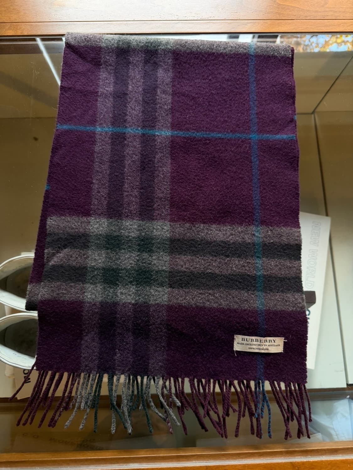 버버리 캐시미어 머플러 상품이미지9