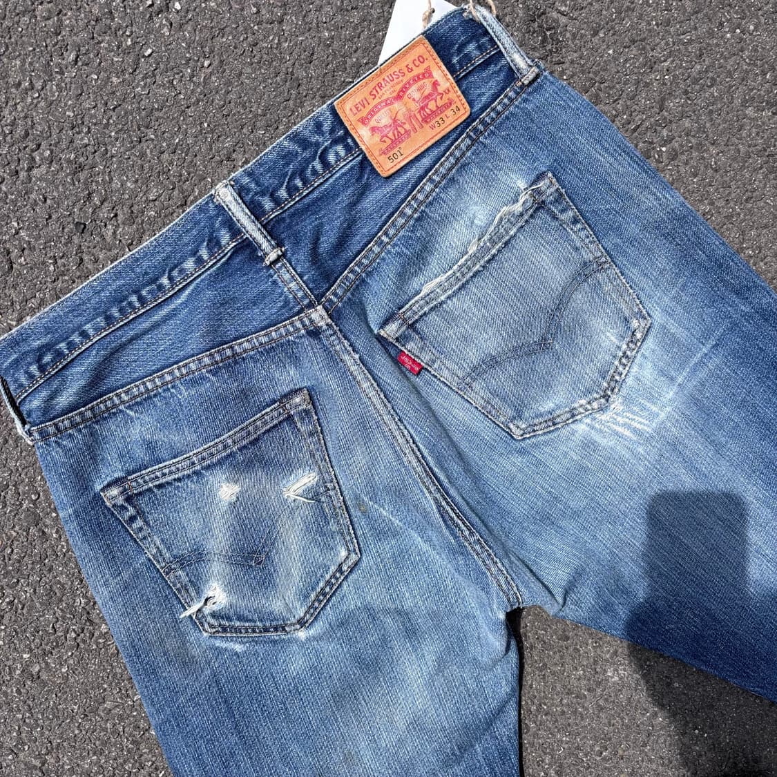 리바이스 501 리페어 상품이미지10