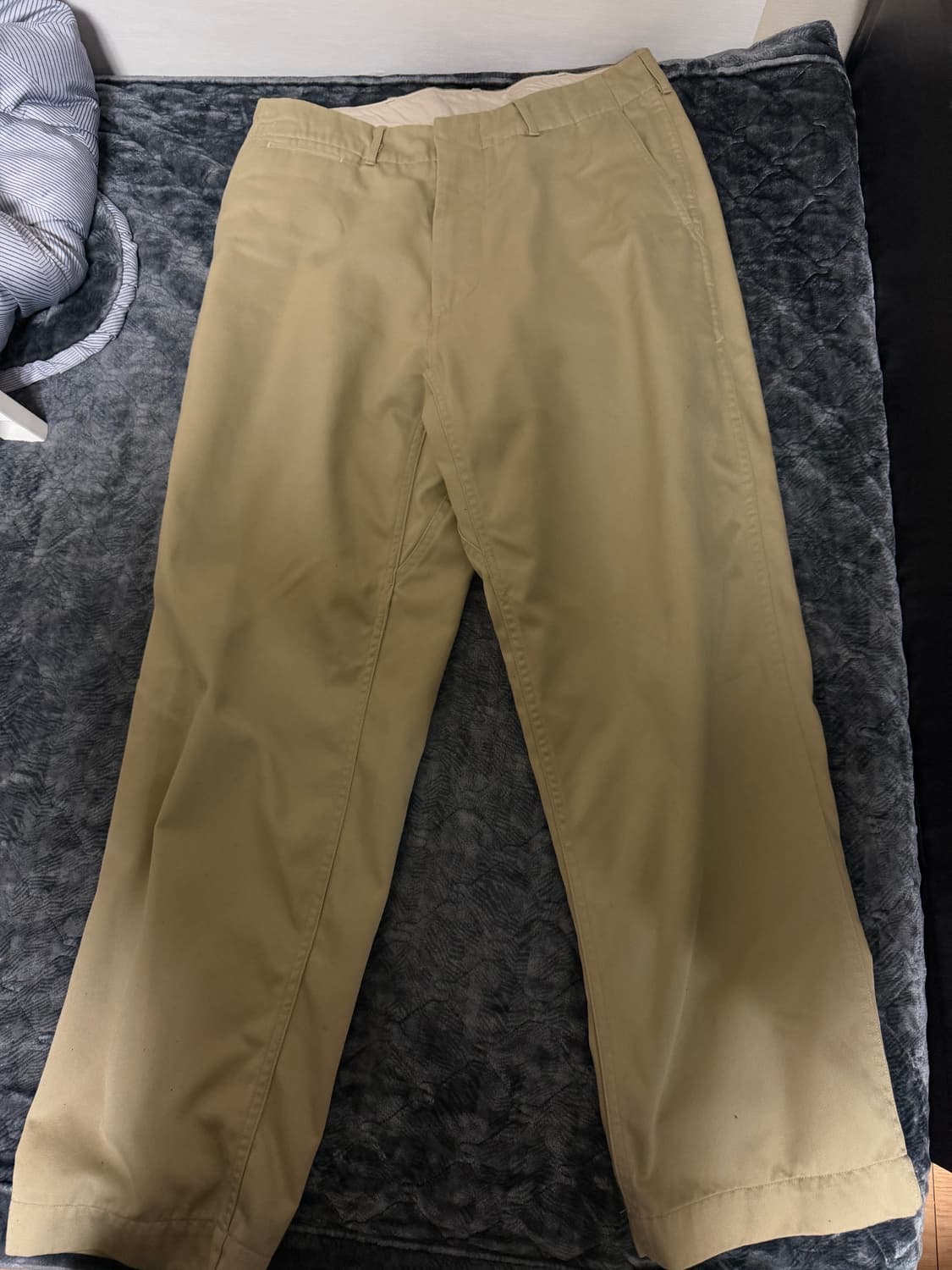 나나미카 와이드 치노 32 카키 상품이미지2