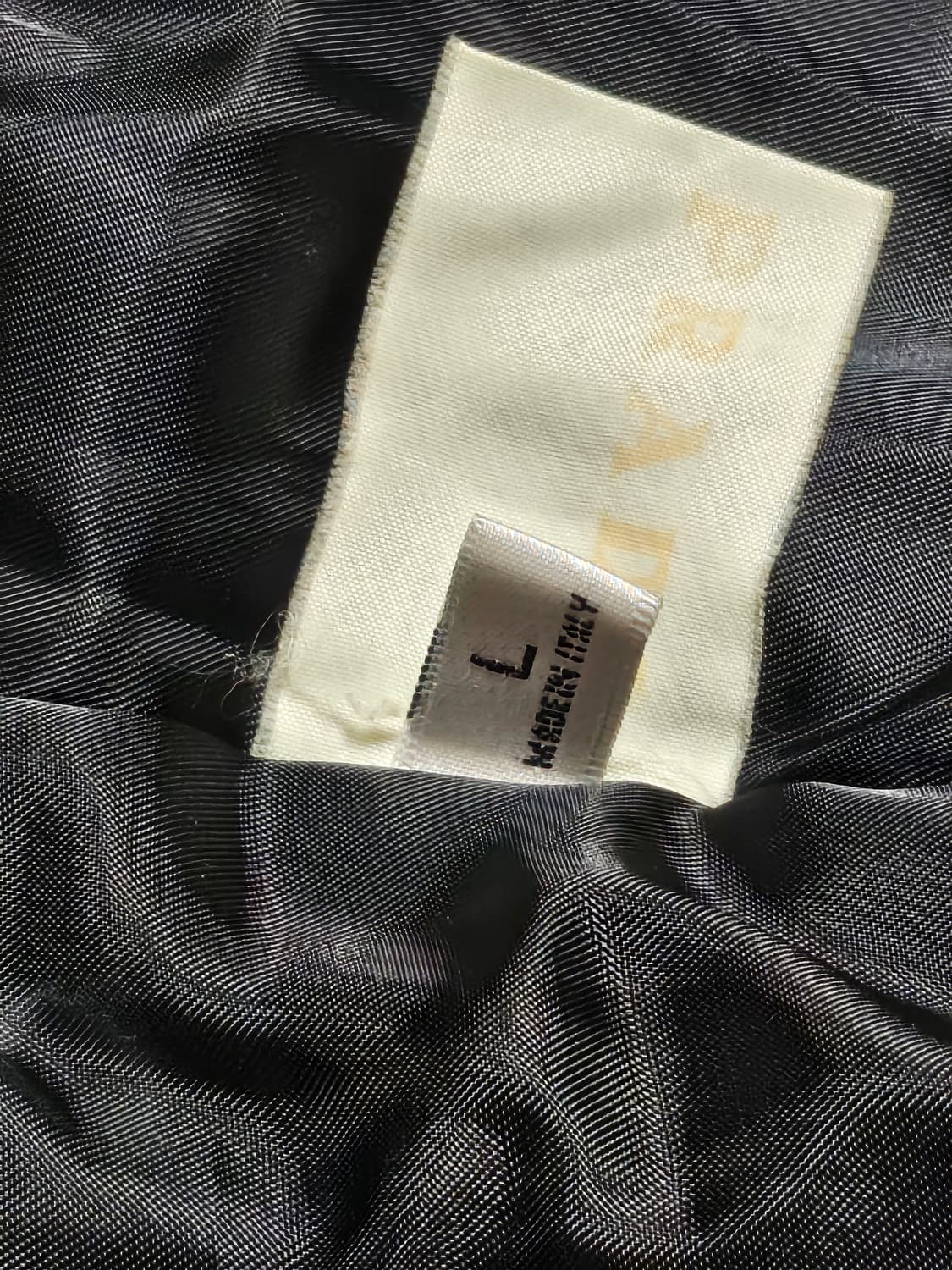 프라다 퍼 야상 패딩자켓 블랙 상품이미지6