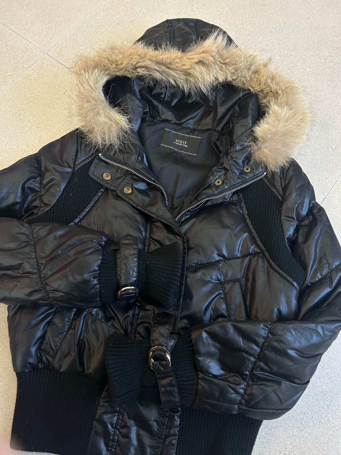 후드 숏패딩 상품이미지2