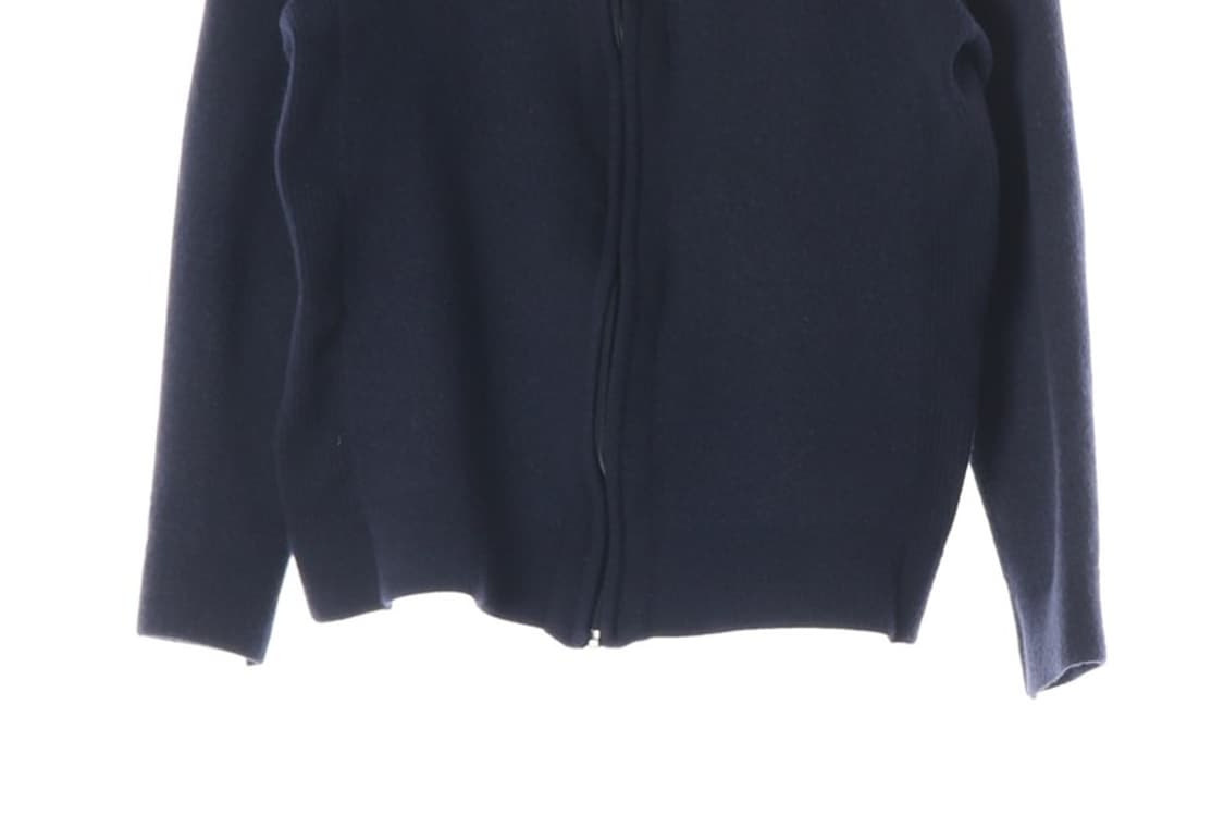 라코스테 넥배색 울 하이넥 니트 집업 4 상품이미지4