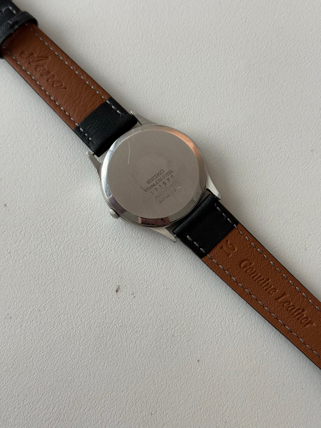 세이코 Seiko 쿼츠 래더 상품이미지4