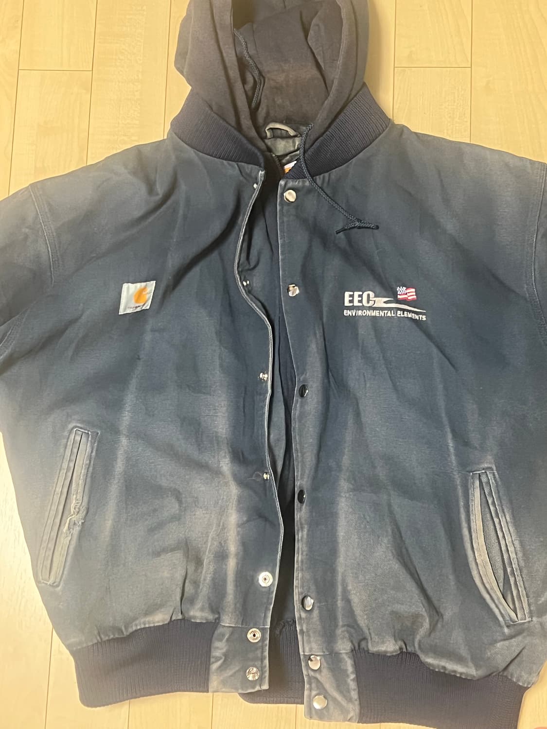 칼하트 후드 청자켓 상품이미지1