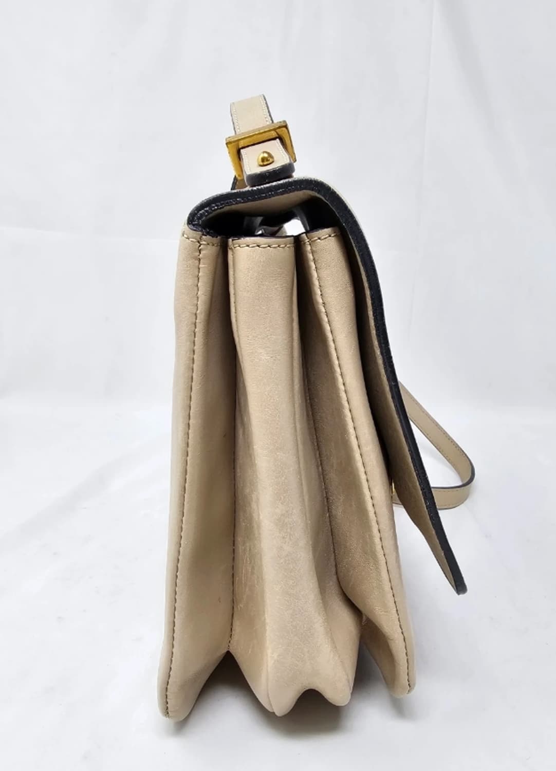 정품 마르니 베이지 숄더백 가방 상품이미지4