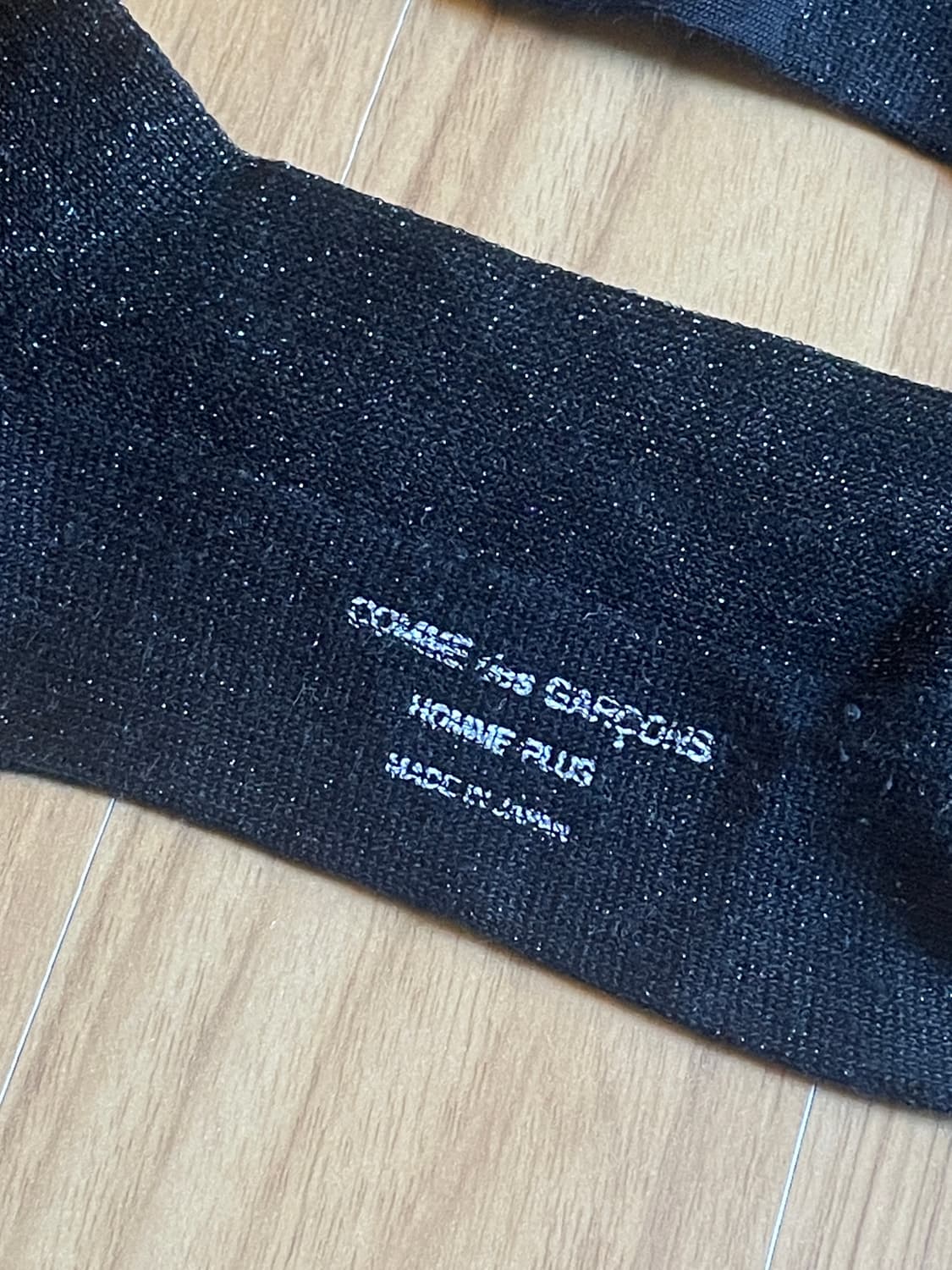 COMME des GARCONS Homme plus_라메 양말 상품이미지2