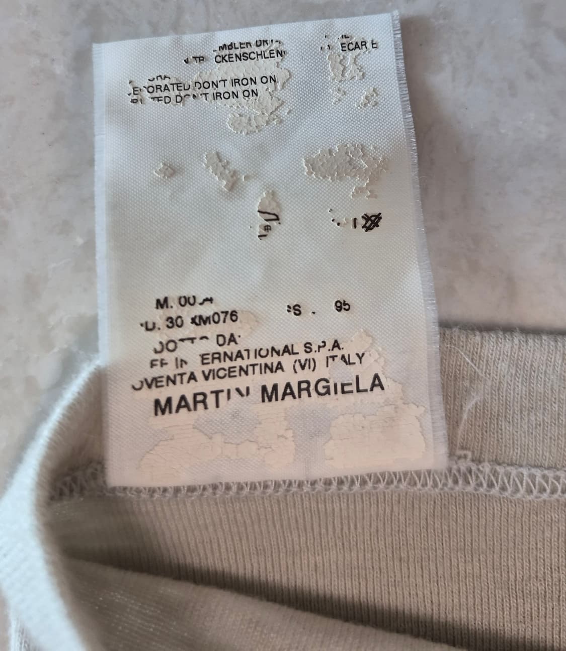 00's MAISON MARGIELA PATTERNED T-SHIRT 상품이미지6