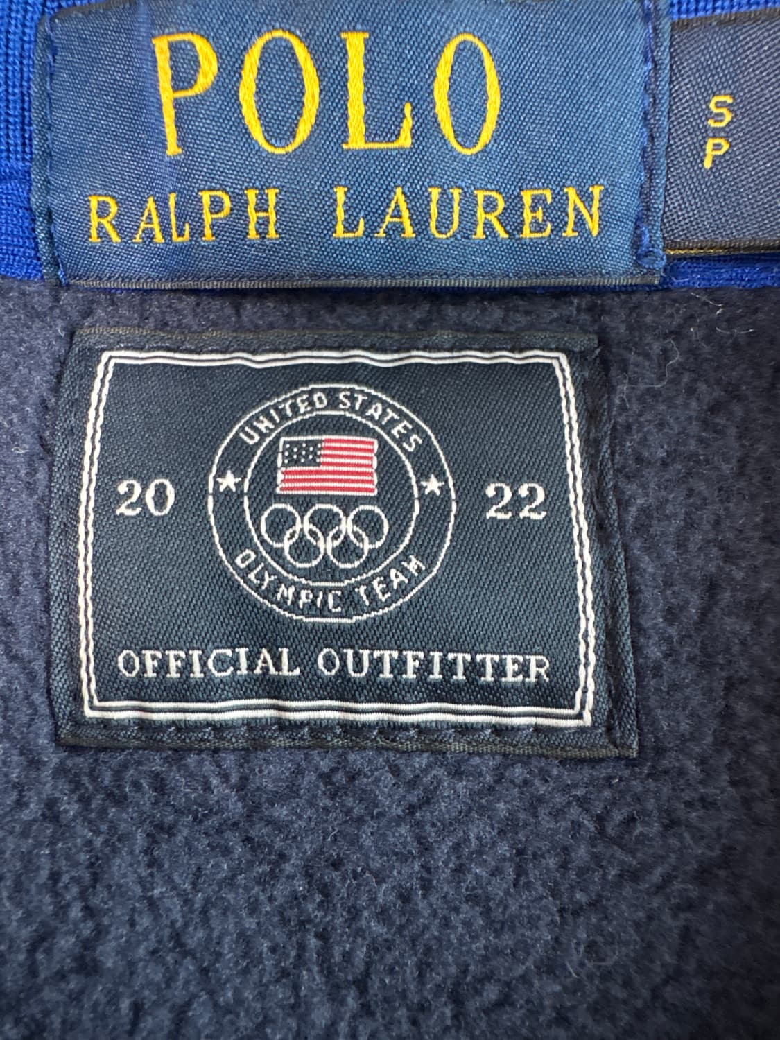 폴로랄프로렌 폴로 2022 미국 USA 반집업 플리스 상품이미지5