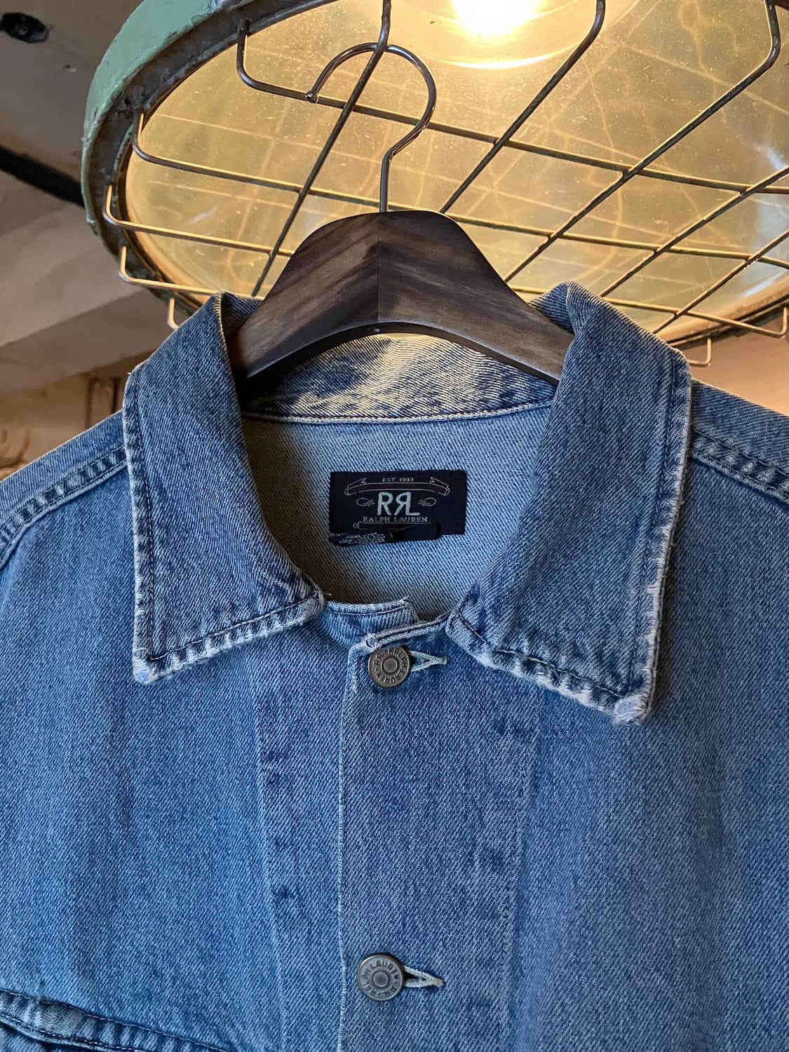 90s USA 빈티지 더블알엘 RRL 271 101-J 데님 자켓 상품이미지3