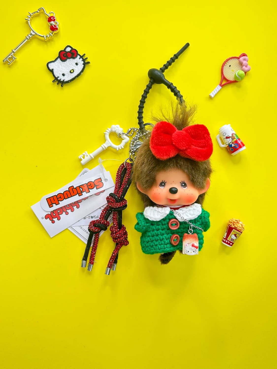 (60)정품 몬치치 빅헤드 𝗛𝗲𝗹𝗹𝗼 𝗞𝗶𝘁𝘁𝘆 커스텀 상품이미지1