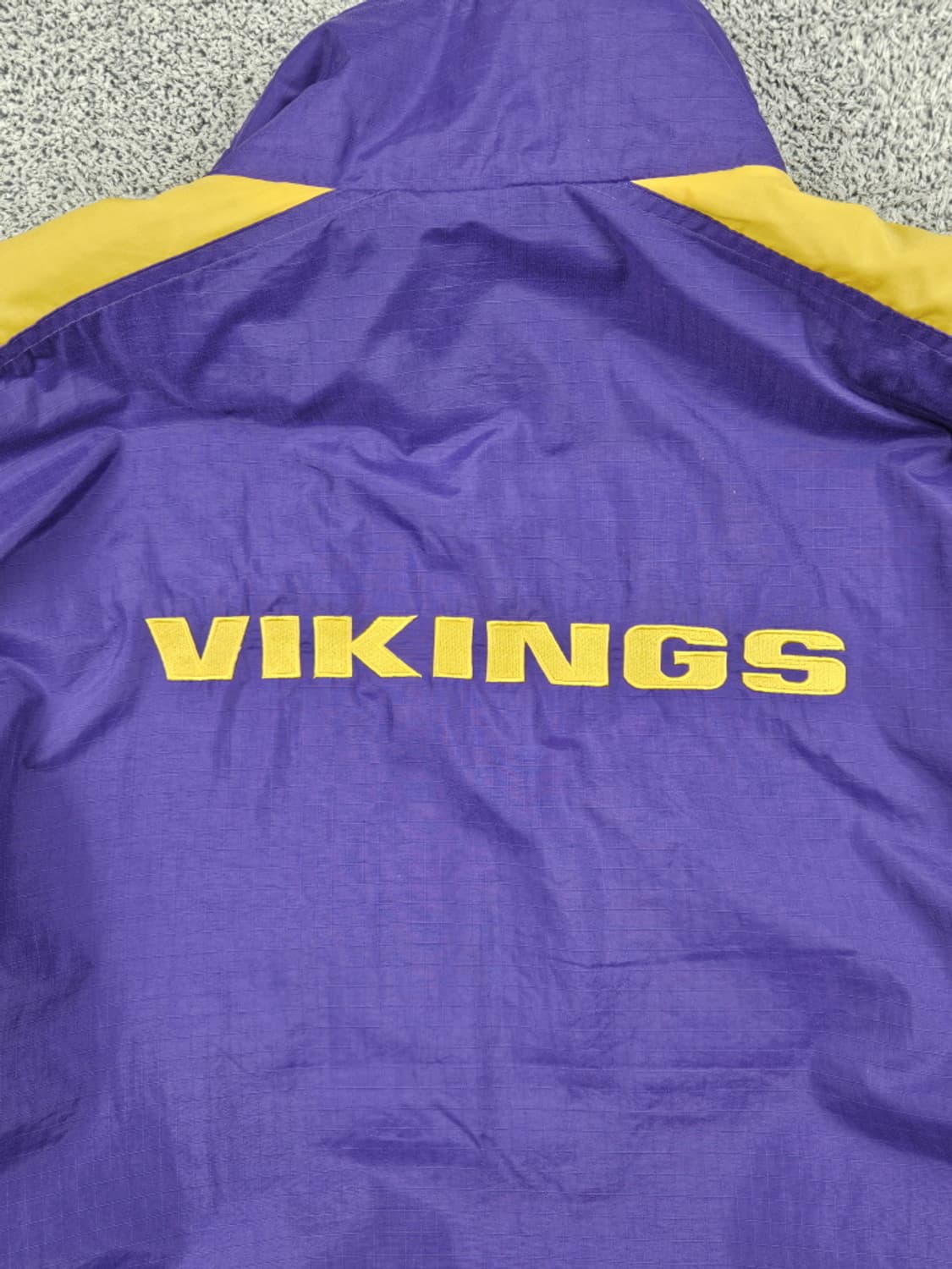 NFL 미네소타바이킹스 로고에슬레틱 하프집업 자켓 (2XL)/ 10171 상품이미지10