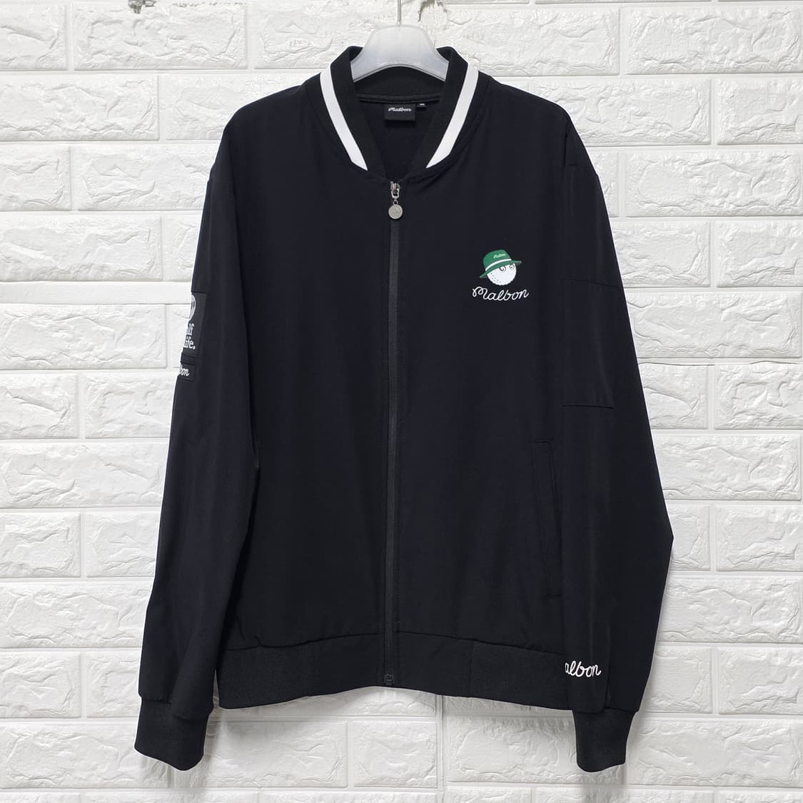 택포// 말본 골프 남성 블랙 자켓 M 상품이미지1