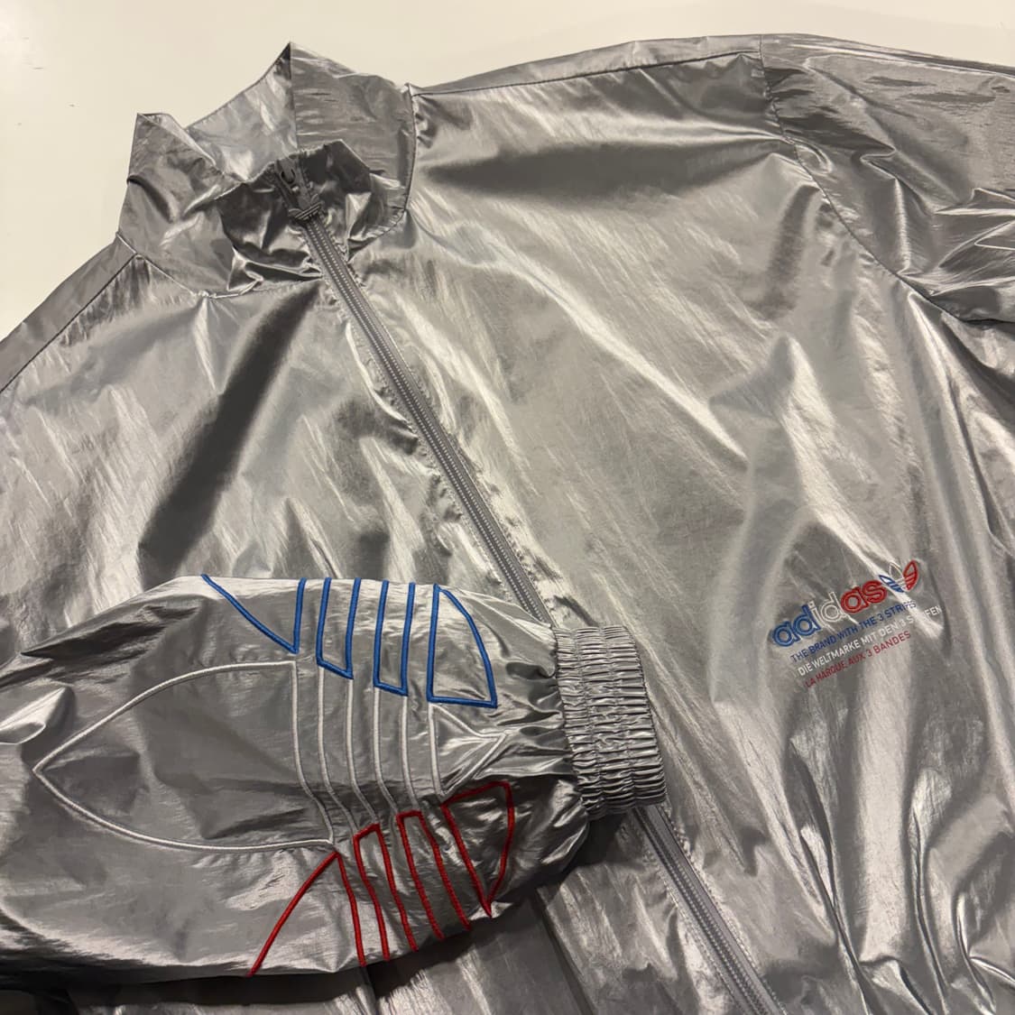 [S] 아디다스 자포나 실버 트랙 자켓 B480 상품이미지3