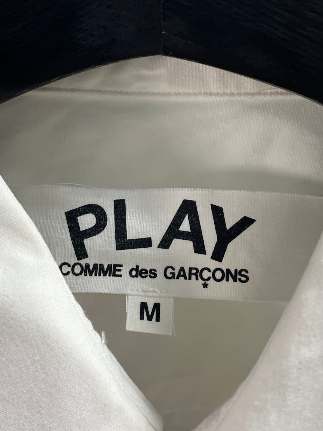 꼼데가르송 와펜 화이트 긴팔 셔츠 (on.182) 상품이미지6