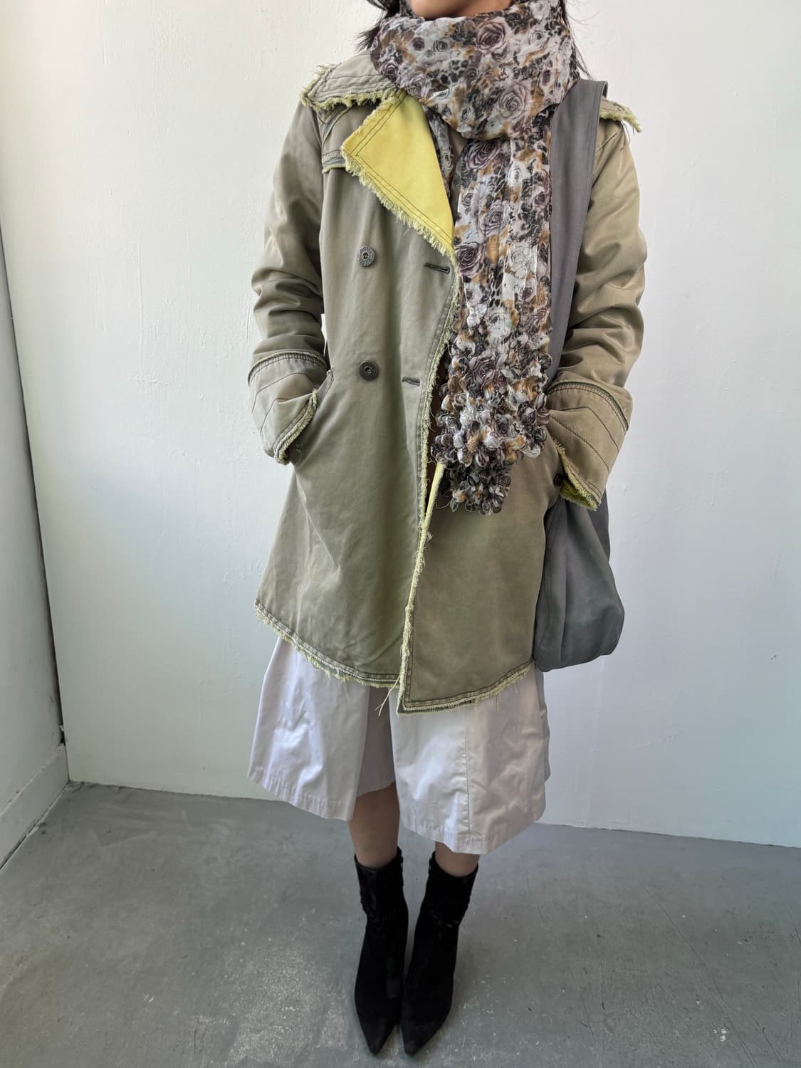 디젤 그런지 더블 코트 상품이미지2