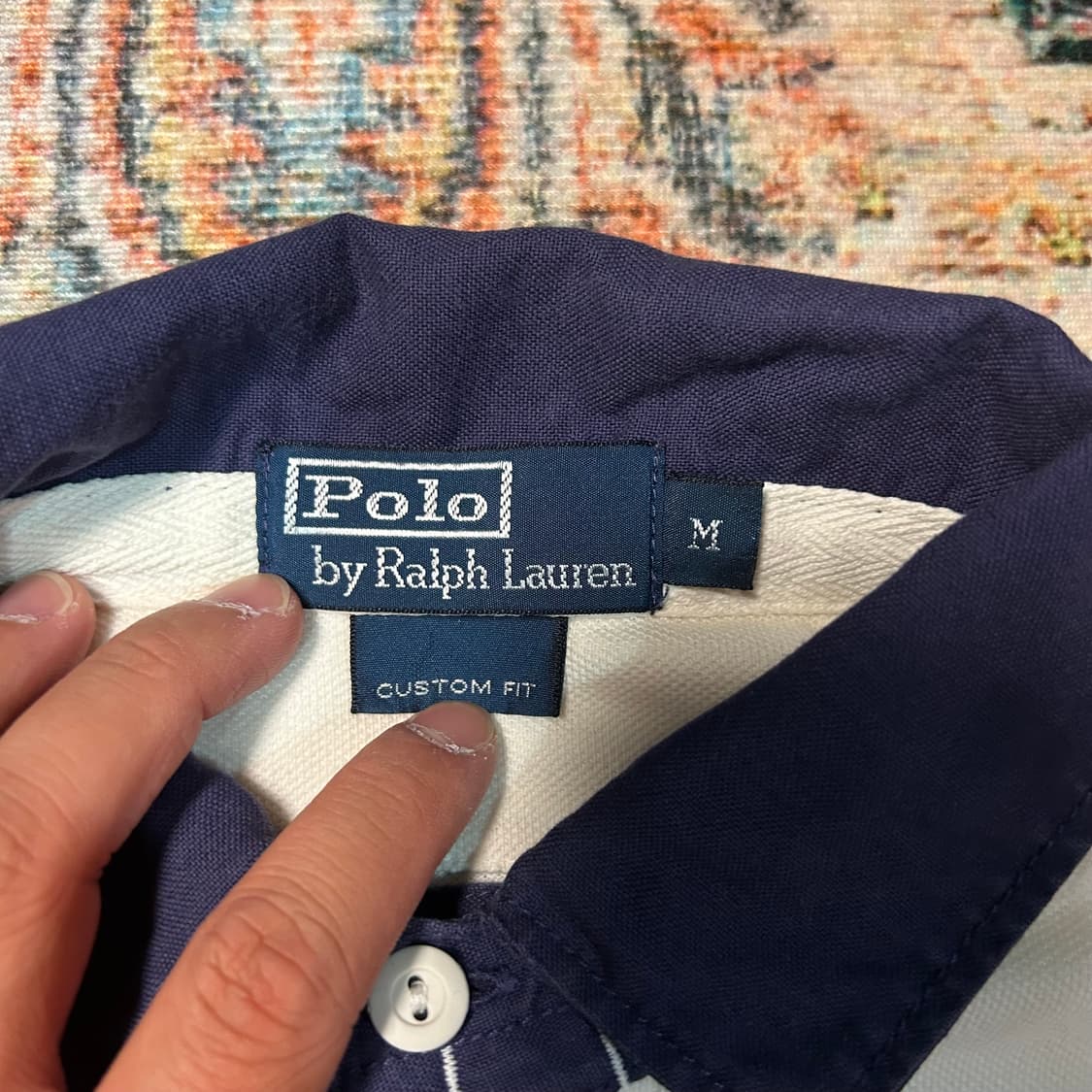 [M] 폴로 랄프로렌 자수 심볼 럭비 반팔 상품이미지6