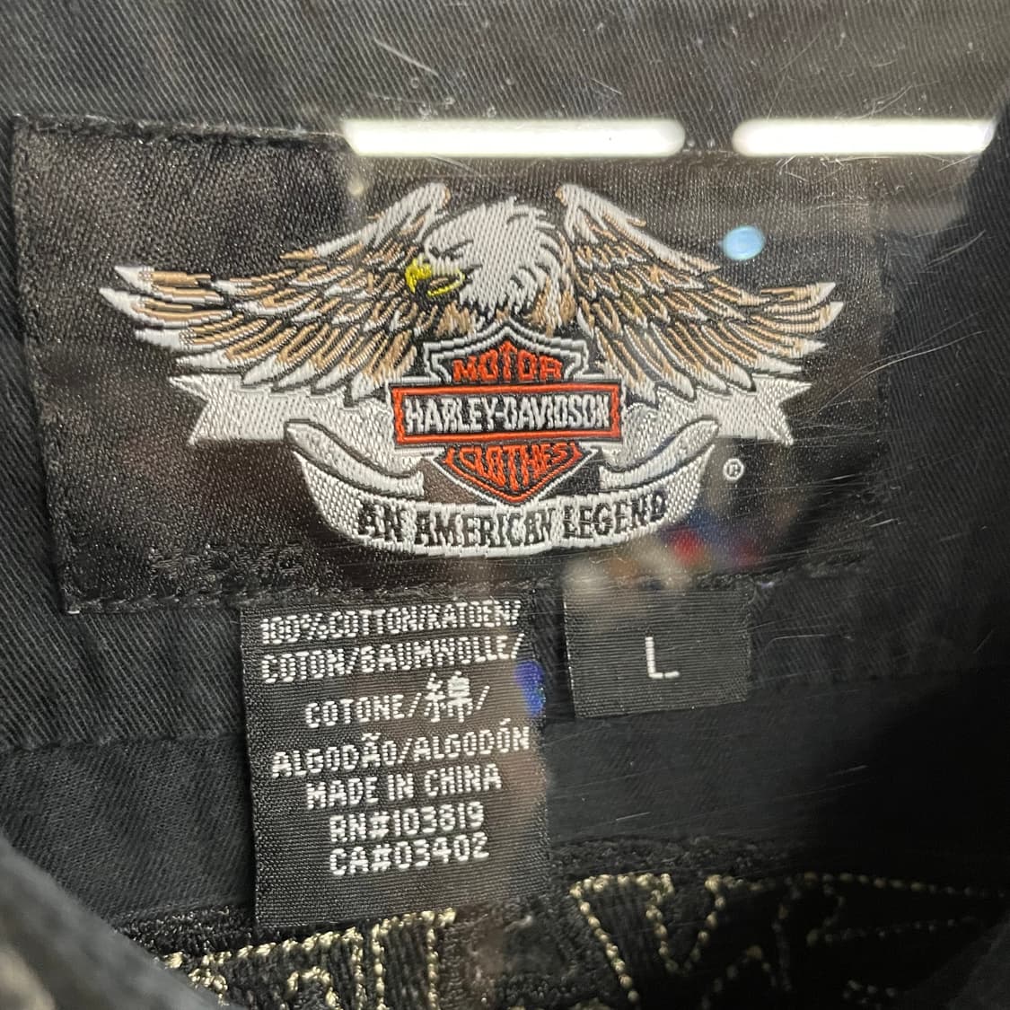 할리 데이비슨 스컬셔츠 상품이미지9