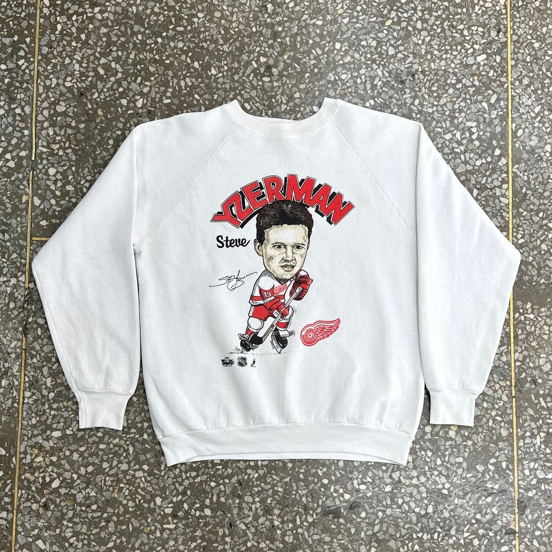 80s USA Yzerman 빈티지 스웻셔츠 M 상품이미지1