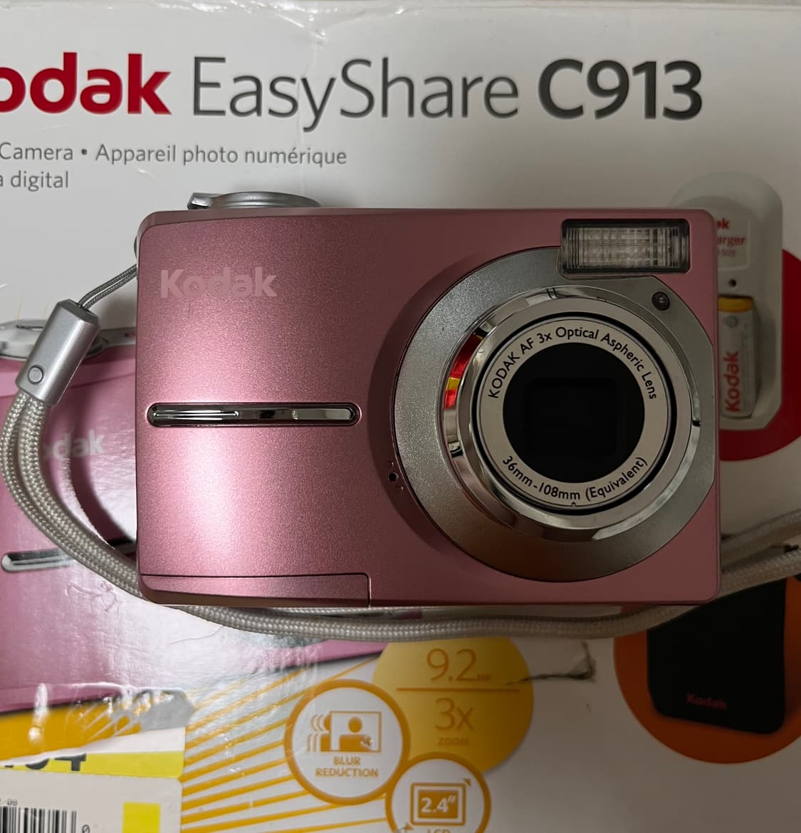 코닥 EasyShare C913 핑크 디카 상품이미지1