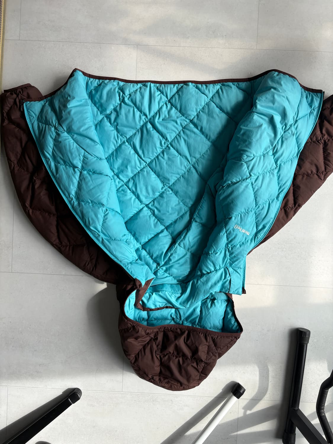 몽벨 리버시블 경량패딩 상품이미지2