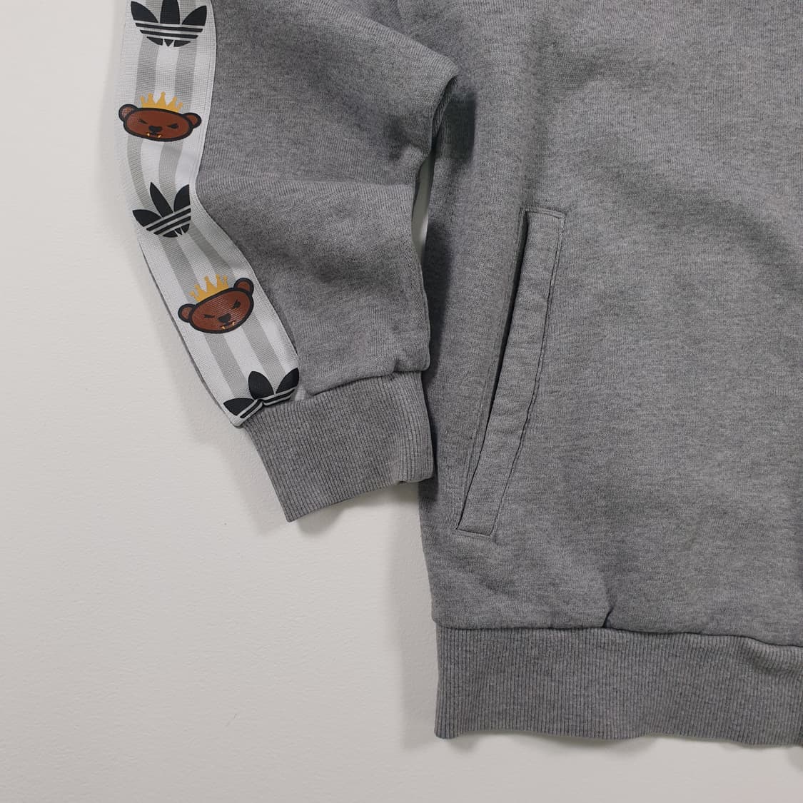 Adidas 베어 스트라이프 트랙 자켓 상품이미지5