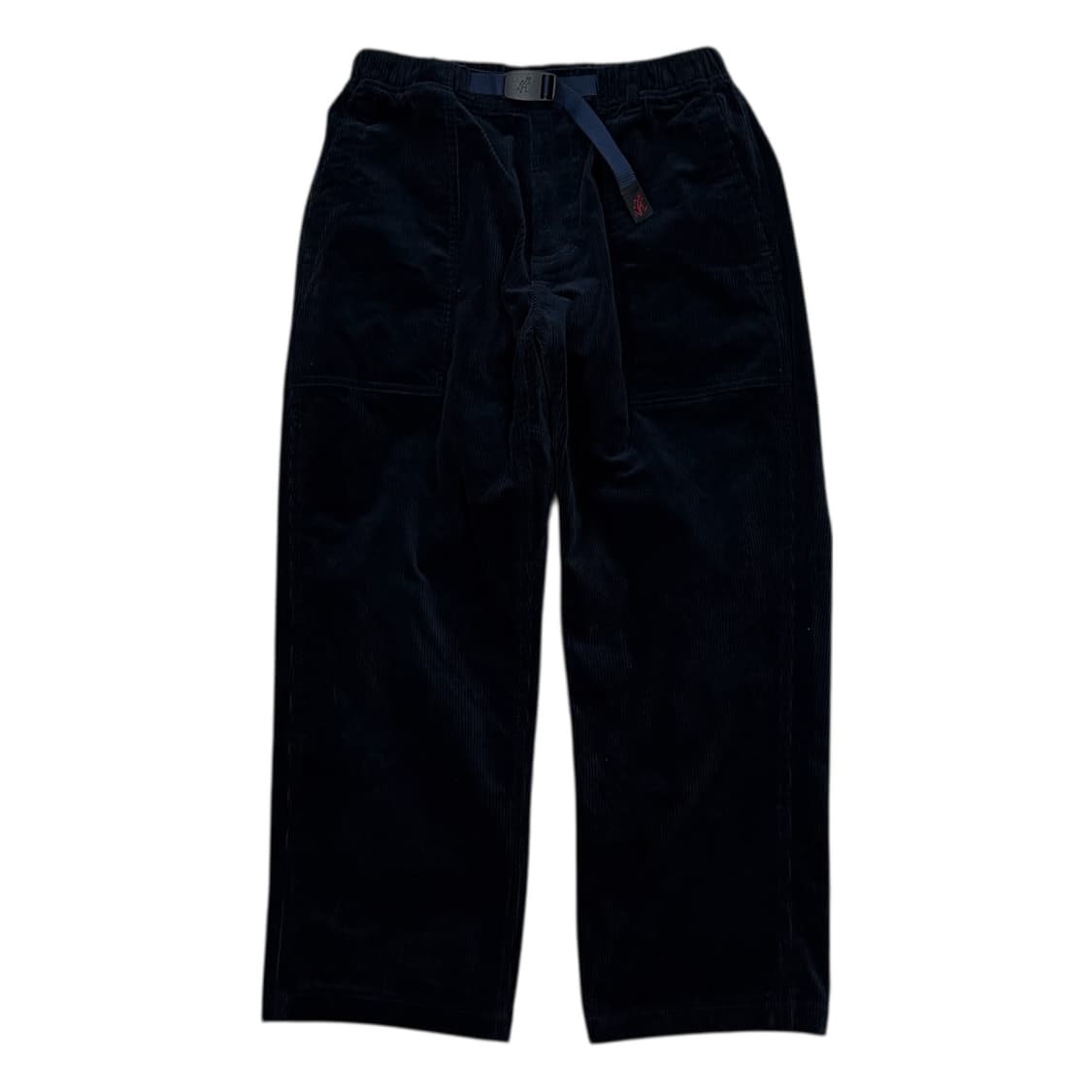 그라미치 코듀로이 루즈 테이퍼드 팬츠 바지 네이비 S 상품이미지1