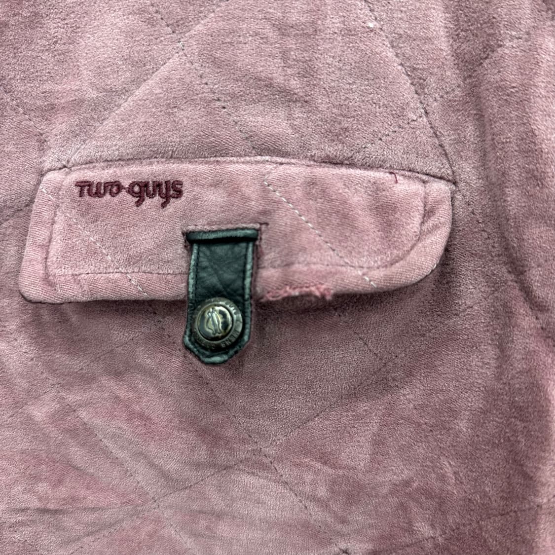 100 인디핑크 남자 루즈핏 누빔 항공점퍼 상품이미지6