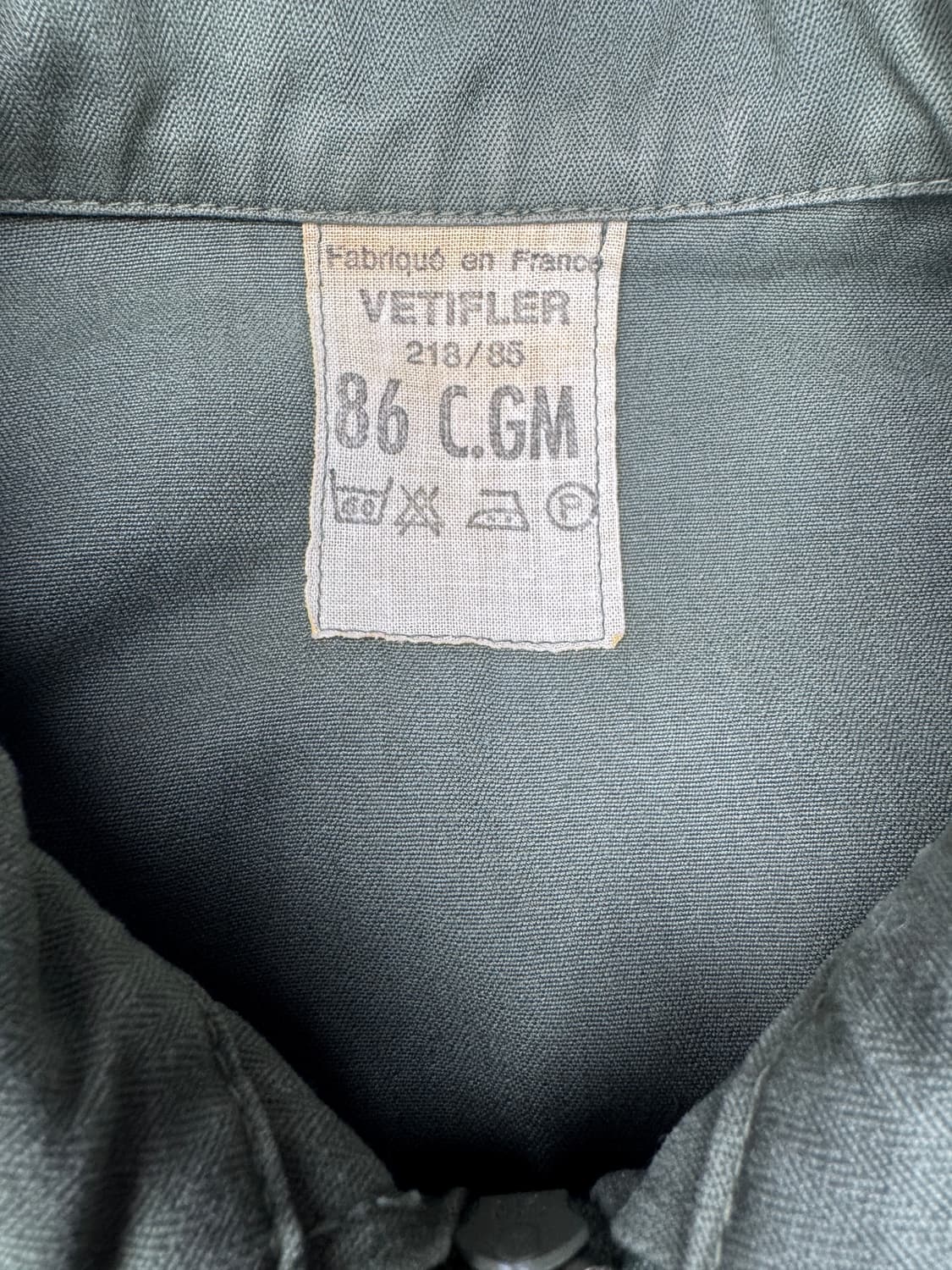 빈티지 80s 프랑스 공군 french airforce 밀리터리 자켓 M 상품이미지3