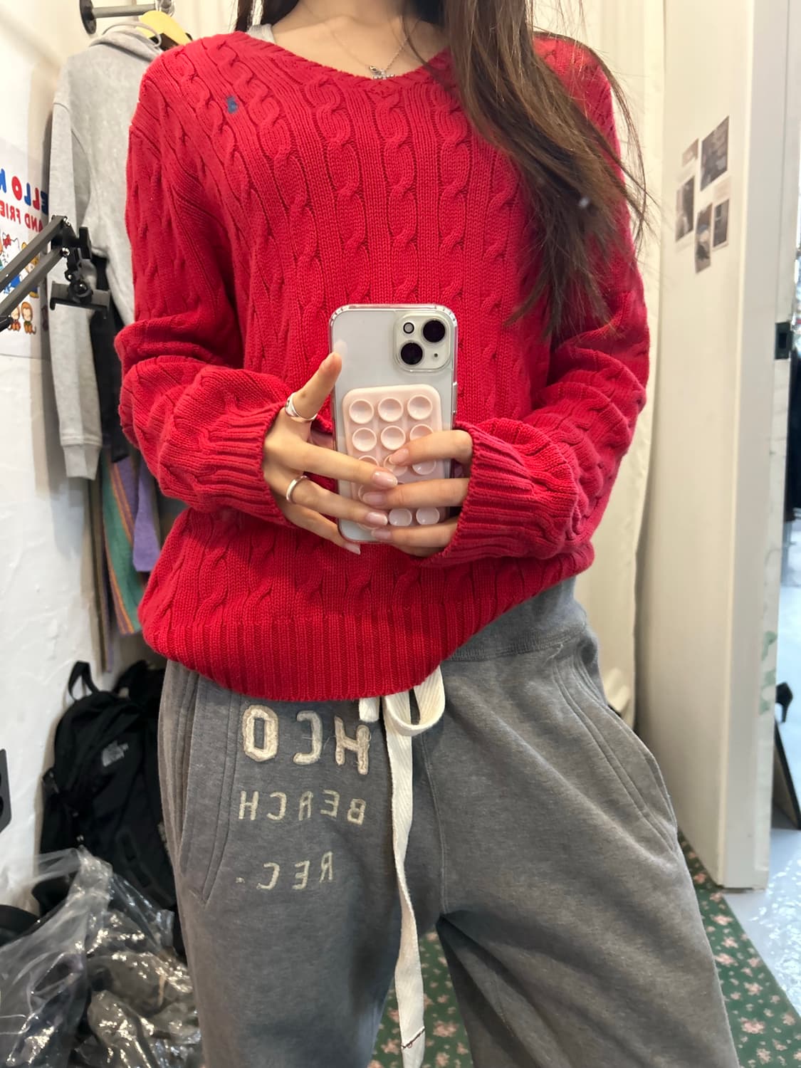 폴로 랄프로렌 브이넥 니트 상품이미지2