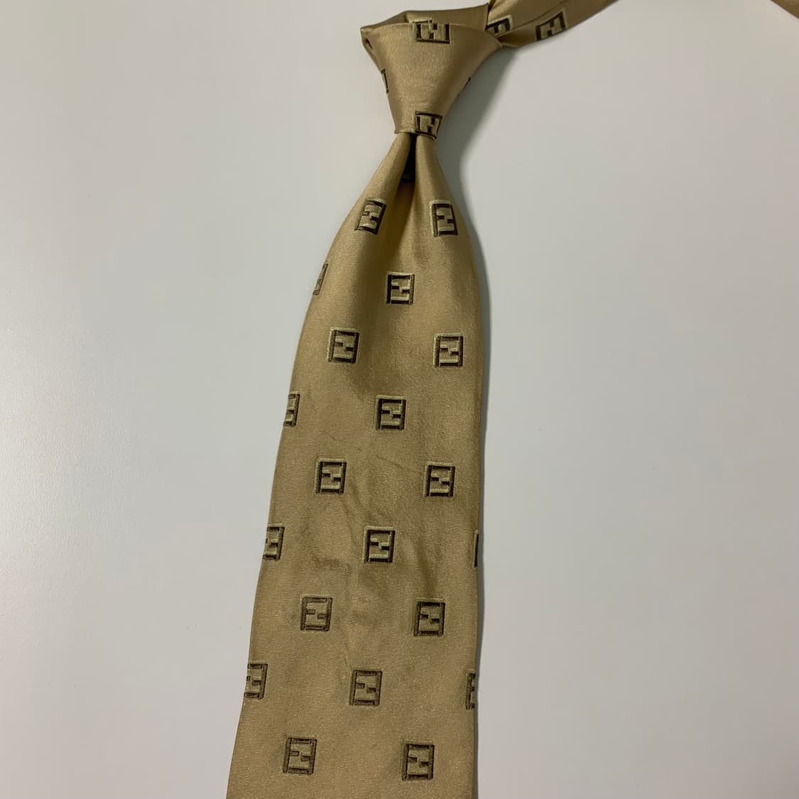 펜디(FENDI) FF모노그램 넥타이 명품 A등급 9.9cm 상품이미지8