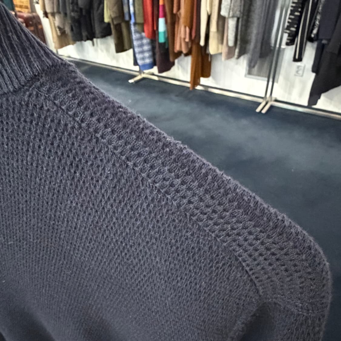 [M] 마시모두띠 캐시미어 니트집업 상품이미지4