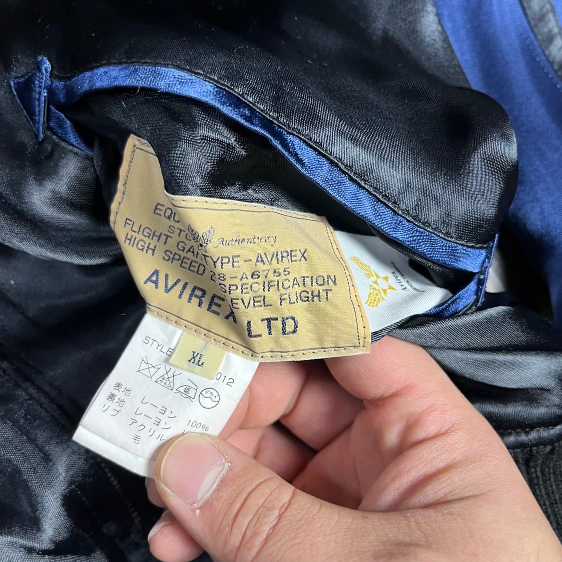 [AVIREX] 아비렉스 리버시블 오리엔탈 스카잔 상품이미지9