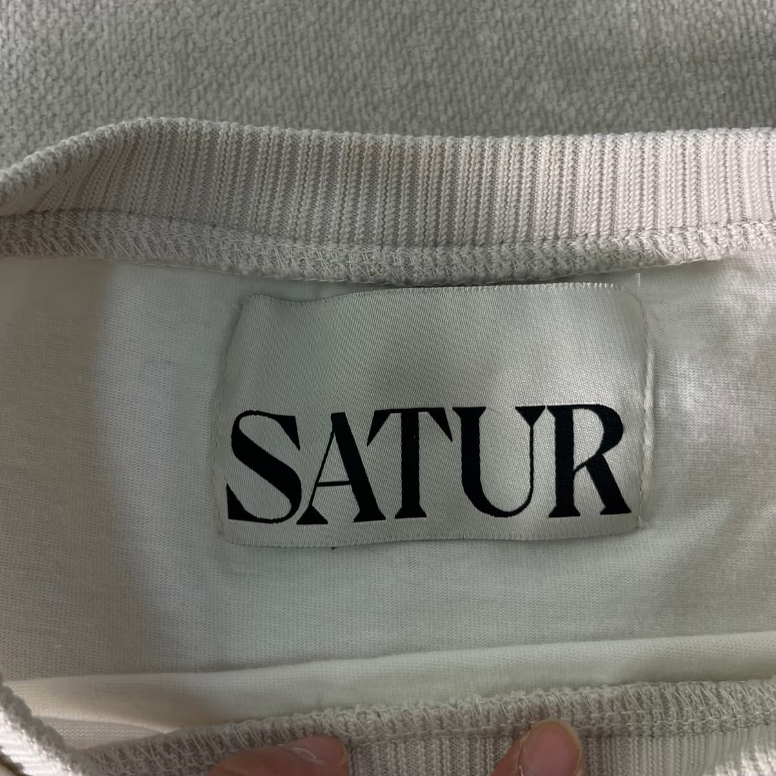 105 새터 자수로고 보야지 반팔 상품이미지4