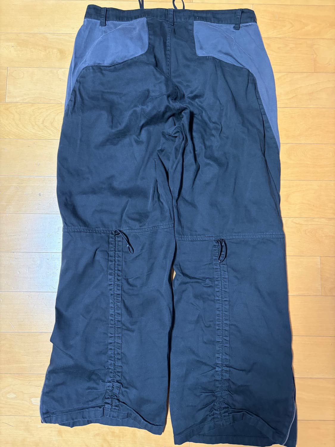 해칭룸 셔링 팬츠 블랙 상품이미지5