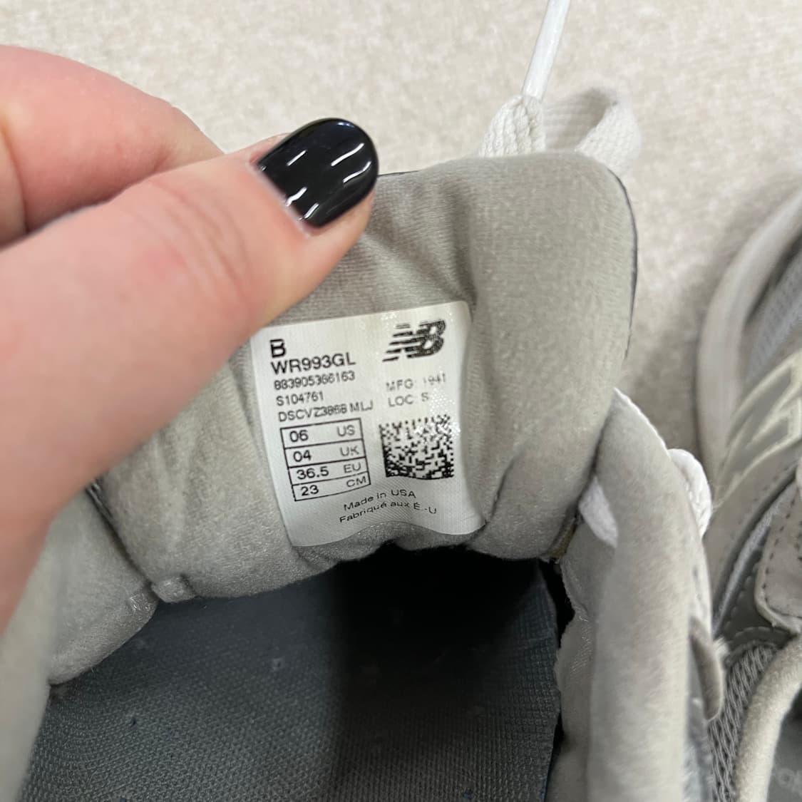 230 뉴발란스 993 그레이 운동화 0128M 상품이미지7