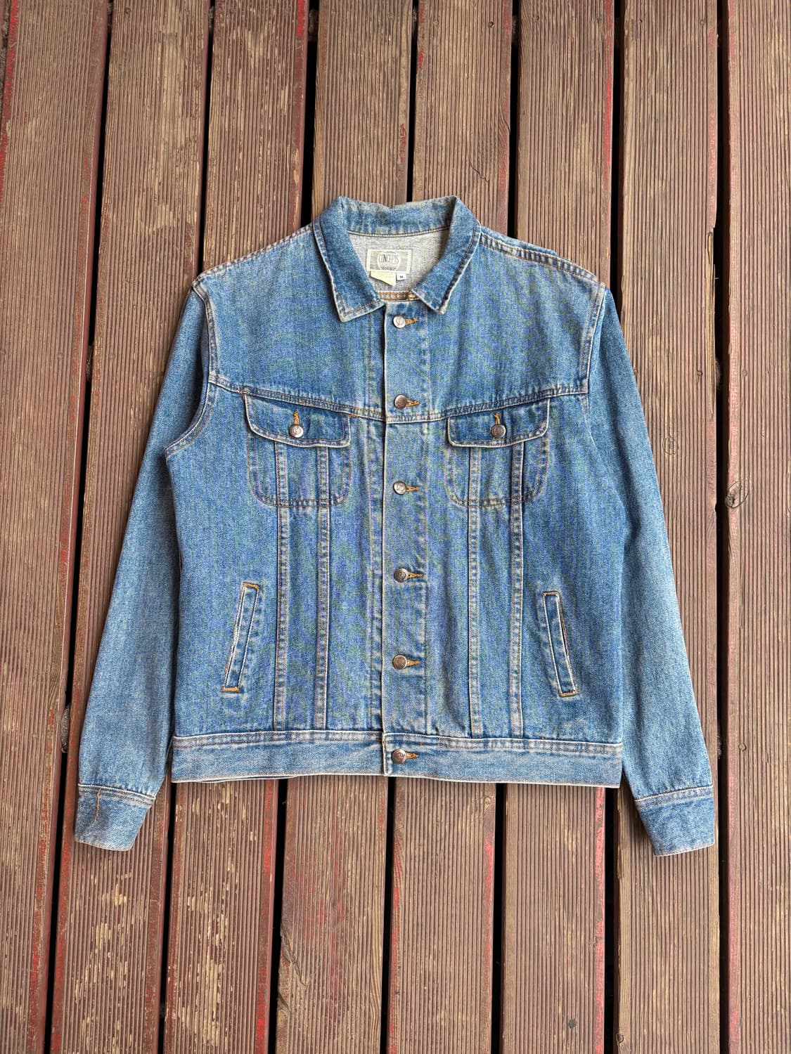 하드락 자수 데님 자켓 상품이미지1