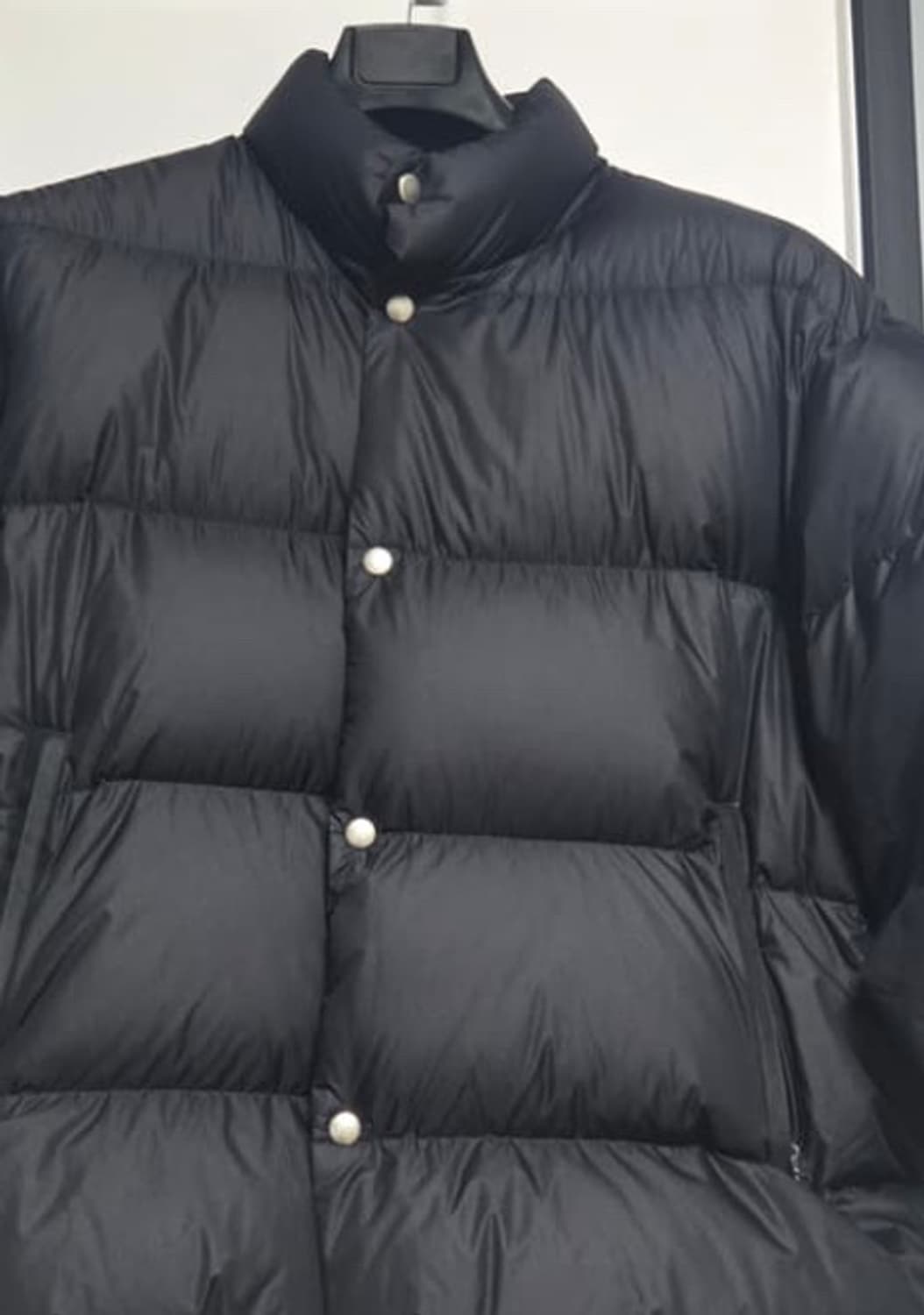 코모리 나일론 블랙 패딩 상품이미지2