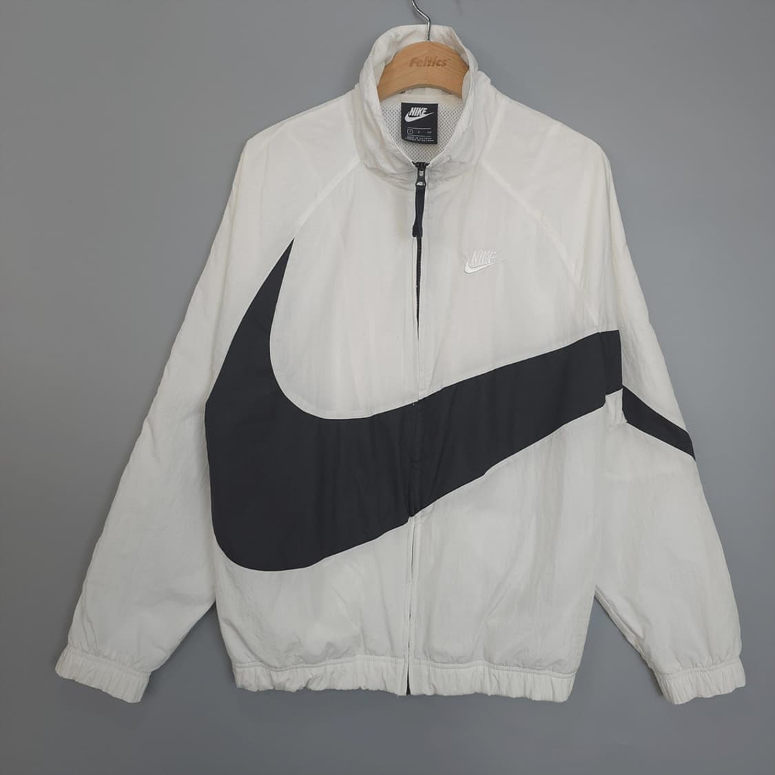 나이키 NIKE 빅 스우시 바람막이 화이트 S 상품이미지1