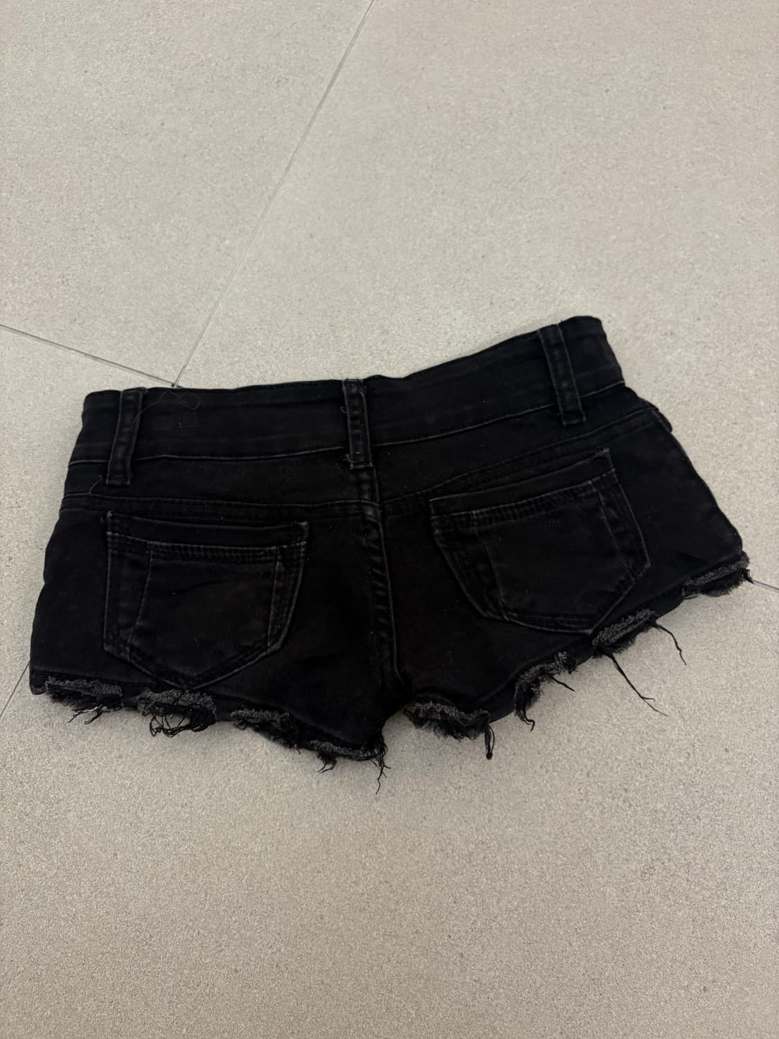 y2k 사이드 레이스 데님 팬츠 상품이미지2