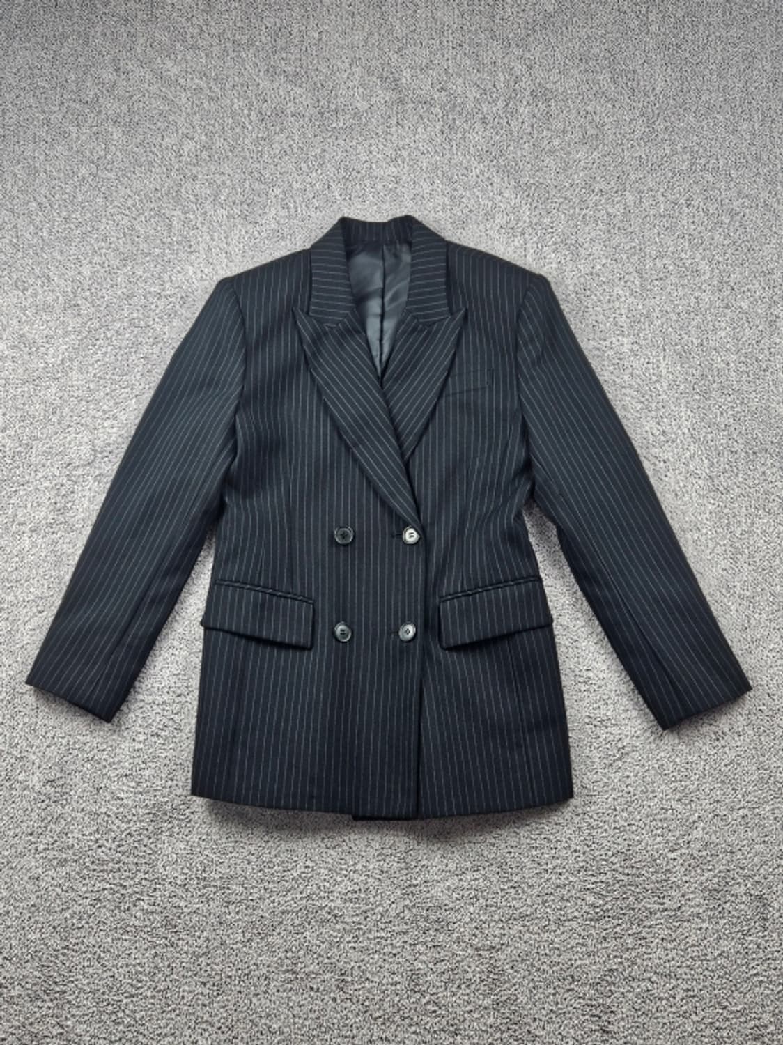 더블 버튼 핀 스트라이프 블레이저 자켓 ( 상세설명참조 ) / 10659 상품이미지2
