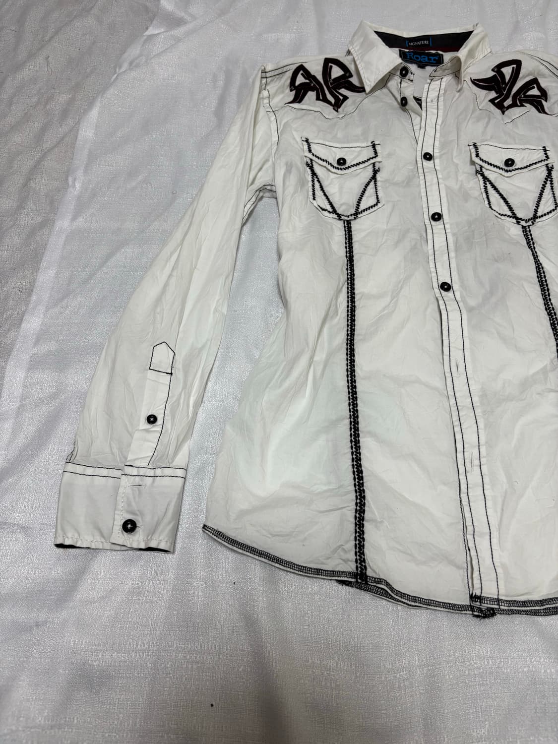 “ROAR”00’s Design Back Print Shirts 상품이미지5