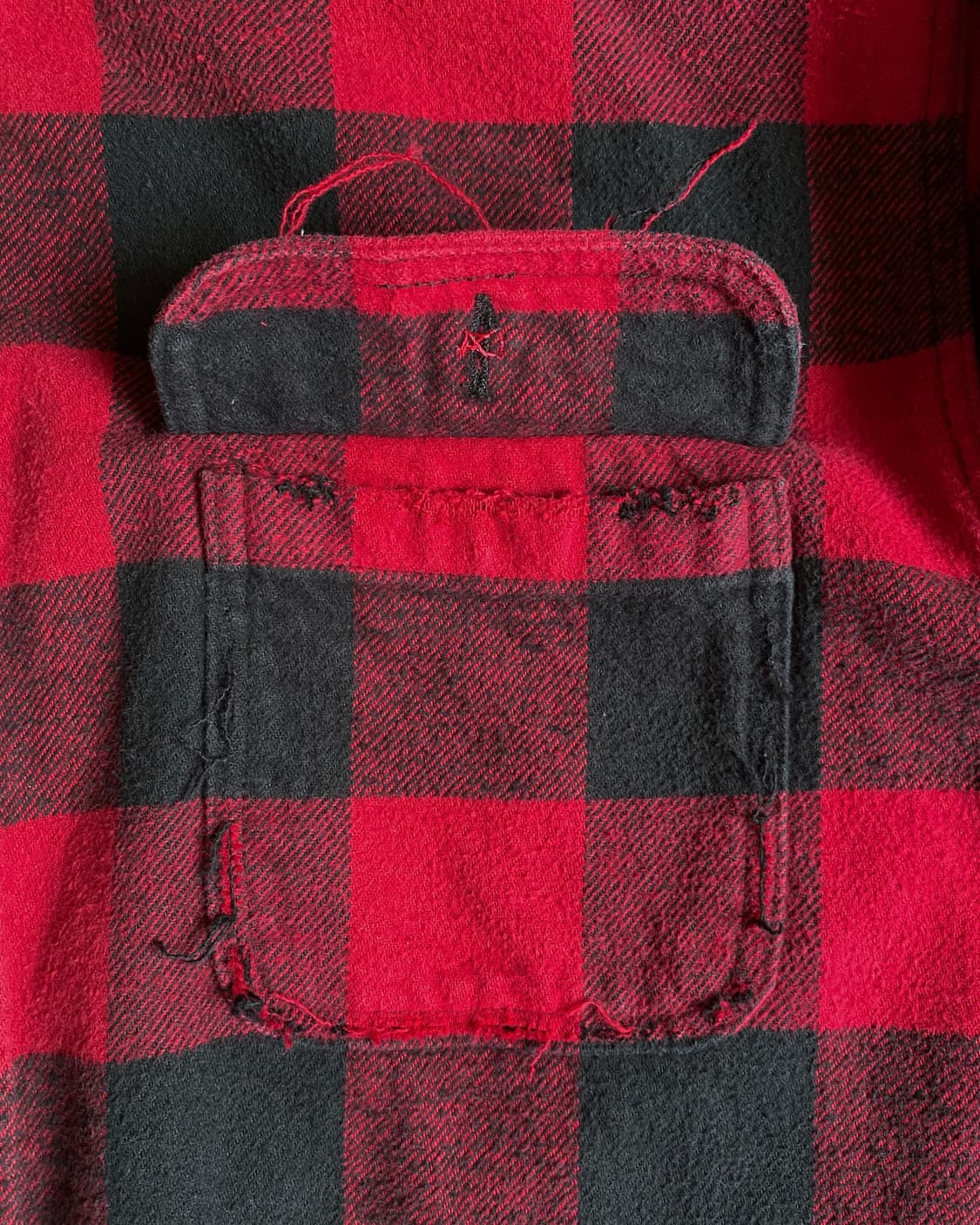 필드앤스트림 디스트로이드 버팔로 체크 플란넬 셔츠 상품이미지5