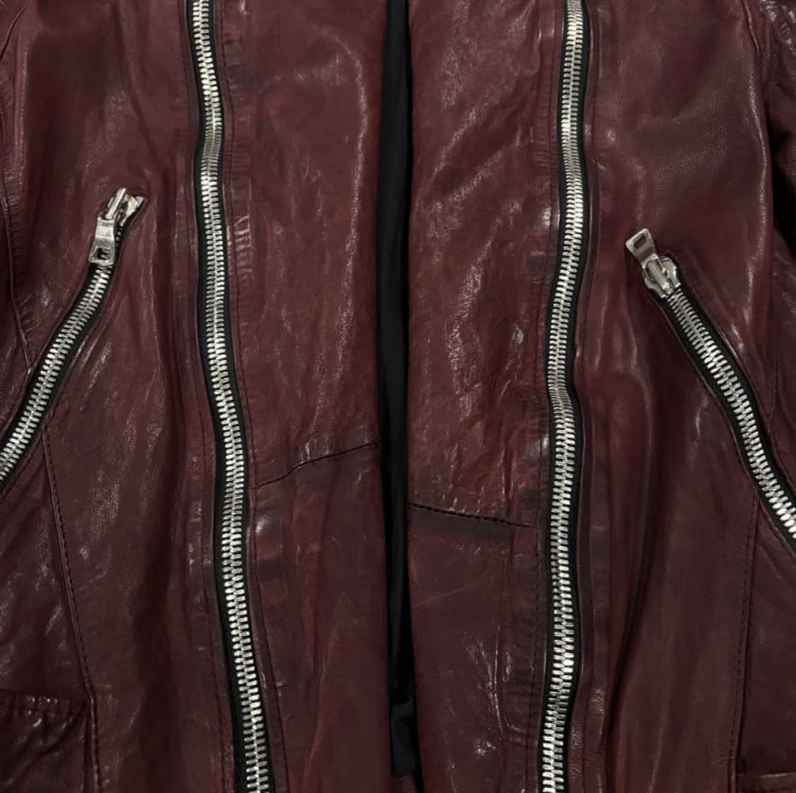 Lamb skin leather jacket 상품이미지4