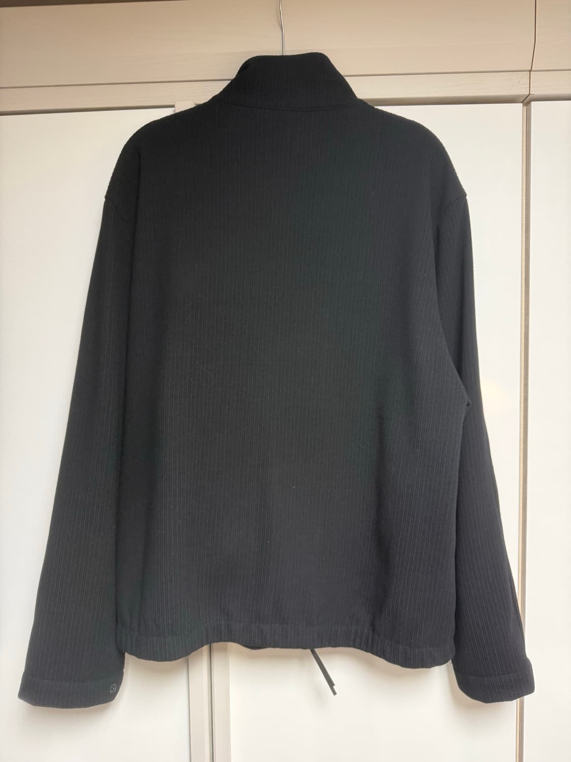 (XL) ETCE FULL KNIT ZIP UP 블랙 상품이미지3