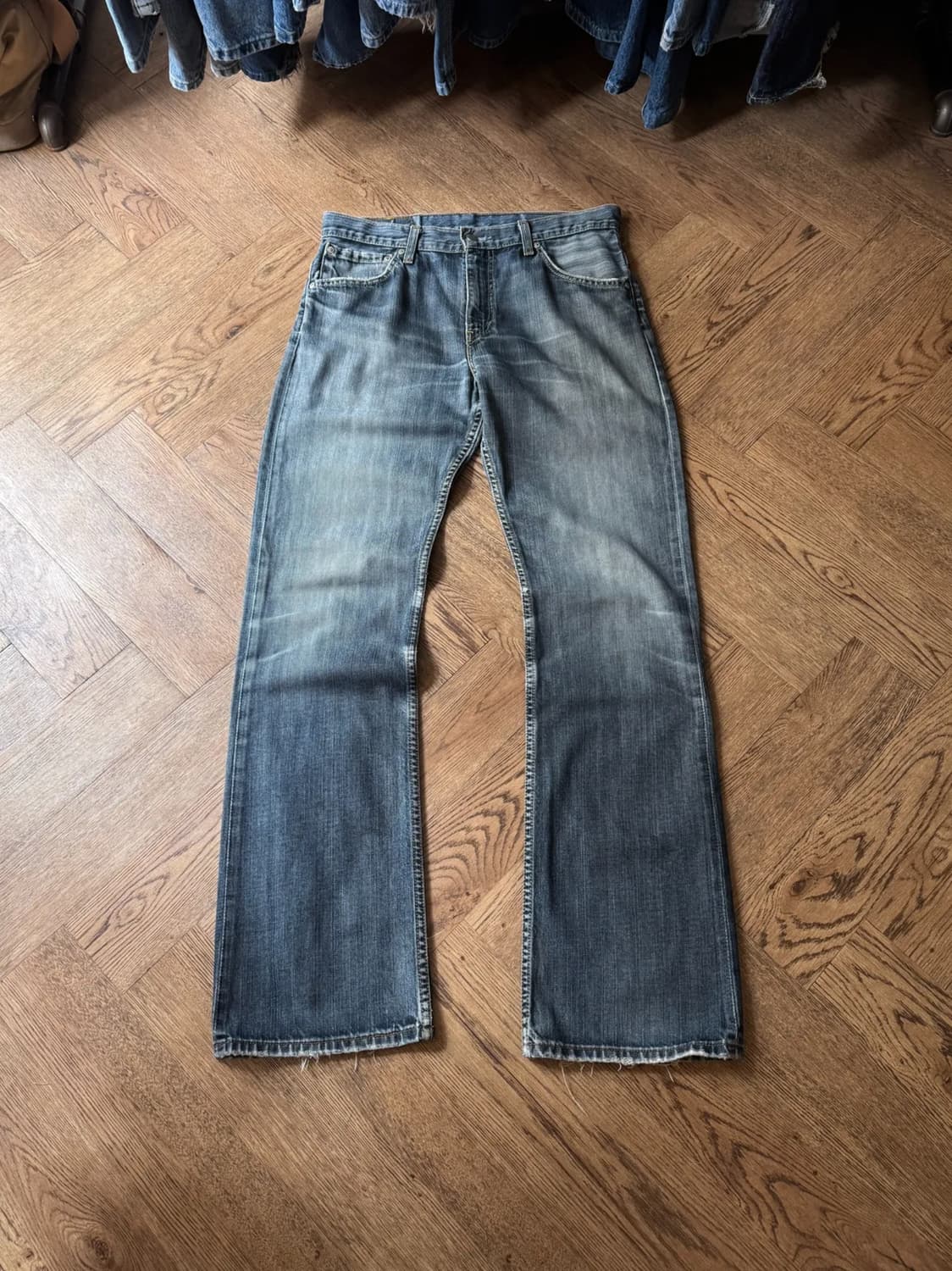 [32]리바이스 유럽 507 빈티지 페이딩 플레어진 상품이미지1