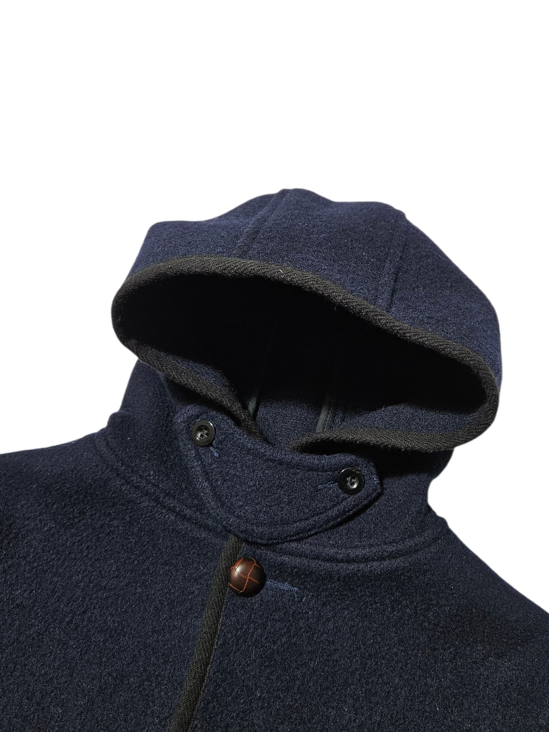 단톤 Danton 후디드 울코트 네이비 36 상품이미지2